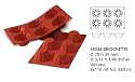Plaque en silicone "Briochettes x 6"