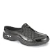 Easy Spirit Women's Traveltime Mule,Black/Silver,7.5 WW US