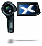 Sanyo Xacti VPC-HD1010 Camcorder (SD- oder SDHC-Speicherkarte, 10-fach opt. Zoom, 2,7'' Zoll, Bildstabilisator) schwarz