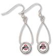 Ohio State University French Loop Earrings
