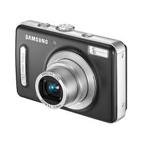 Samsung L310W Digital Camera - Black (13MP, 3.6x Optical  Zoom) 2.7" LCD