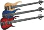 Modulus Quantum 5 Quilt 5-String Bass, Clear