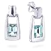 Sterling Silver 7X5 Swiss Blue Topaz Earring