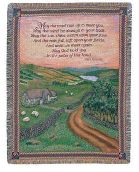 Blessing of Ireland Throw