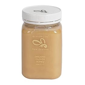 Hnz Organic Clover Honey, 1.1PoundsJar