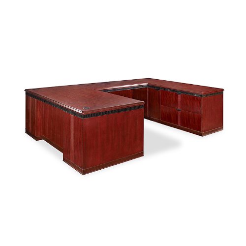 Buy Cheap Right U-Desk DMi Americus Lateral File U-Shape Executive Desk