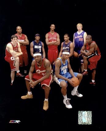 2004 NBA Rookie All-Star Team , 8x10