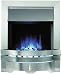 Focal point Contemporary Stainless Steel Electric Fire FPBLUE