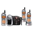 Remanufactured UNIDEN DCT6483 2.4 GHz Digital Telephone System w/ TAD; 2 extra handset (Silver, Black)