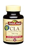 Nature Made Conjugated Linoleic Acid Softgels, 500 mg, 60-Count Bottles (Pack of 2)