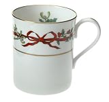 Royal Worcester Holly Ribbons 8-Ounce Mug