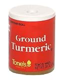 Tone's Ground Turmeric, .55-Ounce Containers (Pack of 6) (Pack of 3)