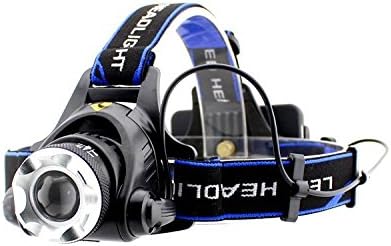 Best and Brightest-High Power Rechargeable Headlamp-LED light for Hunting, Camping, Fishing, Working, Cycling and Running