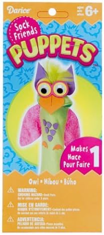 WeGlow International Owl Sock Puppet Kit (2 Kits)