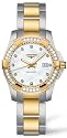 Longines HydroConquest Stainless Steel & PVD Womens Watch L3.247.3.97.7