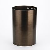 Umbra Metalla 3-Gallon Waste Can, Bronze