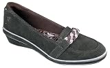 Keds Womens Delight Black Suede Slip-Ons