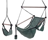 Omni Swings n' Things 615 Reclineaire PTX Hammock Chair, Forest Green