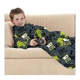 Ben 10 Ultimate Alien Snuggle Fleece Throw Blanket - Junior