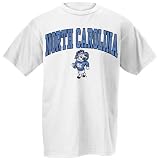 North Carolina Tar Heels White Bare Essentials T-shirt