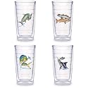 Tervis Tumbler Guy Harvey Assorted SaltWater 4 Piece 16 oz set
