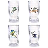 Tervis Tumbler Guy Harvey Assorted SaltWater 4 Piece 16 oz set