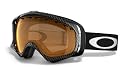 Oakley Crowbar True Carbon Fiber Persimmon Ski Goggles (01-891)
