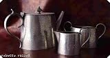 Hutton Sheffield 04867 hammered Pewter Teaset  from Hammered Pewter