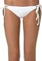 L SPACE DANDY KEYHOLE BOTTOM WHITE M