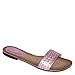 Brand New Lady Studded Strap Slide Sandals