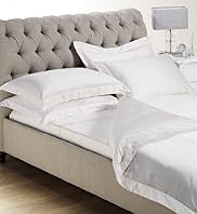 Autograph Plain Dye Sateen Fitted Sheet