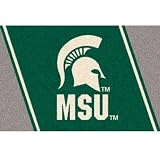 Milliken Michigan State 4 x 5 Michigan State Area Rug