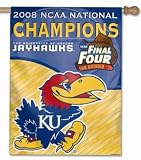 Kansas Jayhawks 2008 NCAA Basketball National Champions Banner