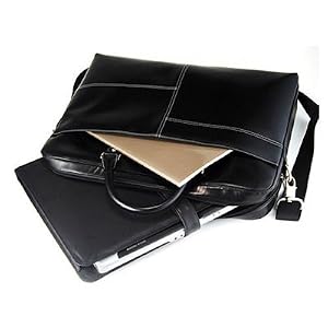 Apple MacBook Air 13.3-inch Laptop TSA Check Point Friendly Classic Genuine Natural Soft Leather...