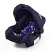 Hauck 612163 - Autokindersitz Gruppe 0+ (bis 13 kg) Hello Pooh navy, ab der Geburt bis ca. 15 Monate