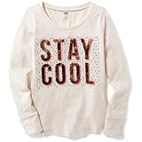 オールドネイビー OLD NAVY/ グラフィッククルーネックティ オートミールヘザー トップス長袖Tシャツ XXL【並行輸入】