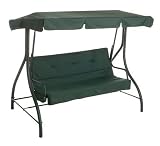 Strathwood Aluminum Garden Swing, Forest Green