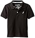 Nautica Big Boys' Short Sleeve Solid Pique Polo