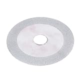 uxcell ソーブレード　カッターブレード　メタル　ダイヤモンド　シルバートーン　20mm　1mm　39g　1個入り