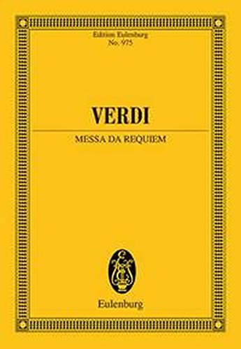 MESSA DA REQUIEM             STUDY SCORE