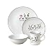 Pfaltzgraff Penguin Skate 16- Pc Dinnerware Set. Service For Four