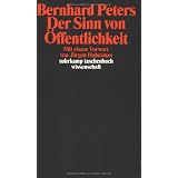 Der Sinn von �ffentlichkeit (suhrkamp taschenbuch wissenschaft)von "Hartmut We�ler"
