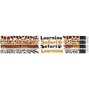 Zebra Print Pencils