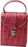 The Aurora Jewelry Travel Case in Hot Pink