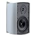 JobSite LSO-6 5-Inch Indoor/Outdoor Speakers, White (Pair)