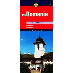 Romania Road & Travel Map by Cartographia (Cartographia Euro Road Maps)