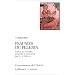 Psaumes du p�lerin