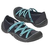 J-41 Footwear Women's Sideline-Natural (Navy/Sky Blue Cord. 10.0 M)
