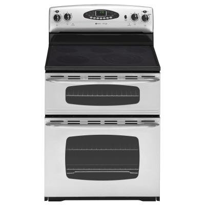 MER6775BAS Maytag 30 Freestanding Electric Double Oven Stove - Stainless Steel