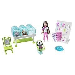Mattel P6602 - Polly Pocket Funkelnde Tierfreunde Tierbabystation